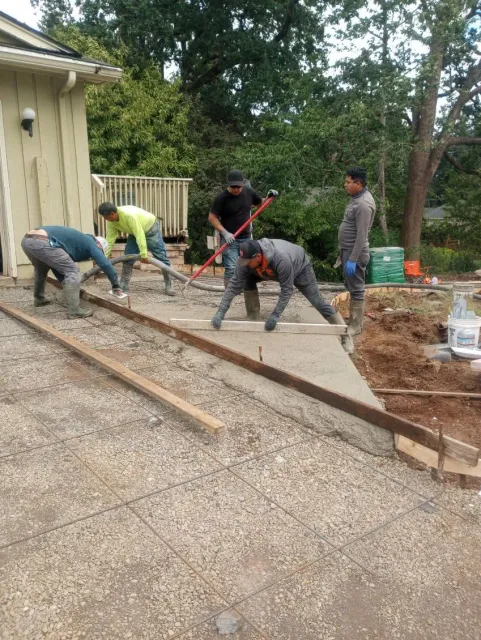 MC Concrete & Construction team at work